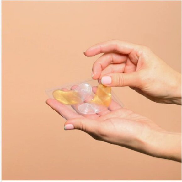 SpaLife Anti-Aging Under Eye Masks w 24k gold dust & silver | 6 Pairs - Picture 7 of 7